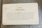 T oc K m Tc c  Railway Pass 1891