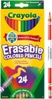 Crayola Erasable Colored Pencils 24ct - Vibrant Colors For Kids