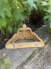 Al Pre-1890 Antique Original Carved Wood Pediment Scroll Design Salvage