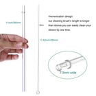 Dakoufish 11 Inch Clear Reusable Thick Plastic 11  pack Of 12   