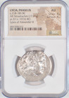 Alexander The Great Lycia Phaselis Ar Tetradrachm Coin 200 Bc  Certified Ngc Au