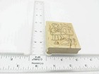 From You To Me Mouse Sending Card Letter Mail Rubber Stamp - Stamp Set D206