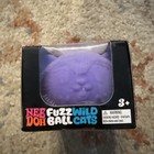       genuine Needoh Wild Cats Fuzz Ball Nee Doh Purple Color New Sealed  random 