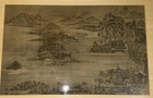 Antique Chinese Artwork On Silk Manner Of Yuan Jiang Signed Large Size