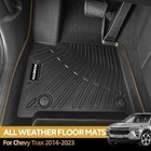 Naibeve Floor Mats For Chevy Trax 2014-2023-all Weather For Chevrolet Trax Floor
