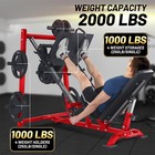 Press Machine 2000lb Leg Professional Adjustable Leg Press Machines For Home