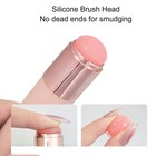 Silicone Brush For Ombre Nail Art Portable Chrome Applicator Chrome Nail Powder