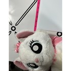 Disney Store Marie Aristocats Plush Stuffed Animal 14  White Pink Bow Toy Kids