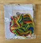 Vtg Crewel Embroidery Kit Fruit Vendor 5x7 1975 Sealed Caron