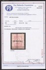 British Guiana  88a Scarce Mint W  Cert - 1878 2c On 8c Rose