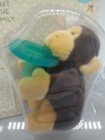 Wubbanub 2017 Infant Baby Brown Plush Monkey Pacifier Holder Lovey Nib