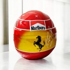 Michael Schumacher Autographed Double Signed 1 1 Scale F1 Helmet 2004 Ferrari