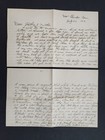 1917 Antique Biesecker Letters Fayetteville Pa James New London Ct Ethel Milton