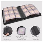 Toploader Binder Holds 288 Toploaders    9 Pocket Top Loader Binders With Sleeves