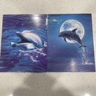 Vintage Christian Riese Lassen 2 Pocket 3 Ring Folder- Aquatic Aquarium Lot Of 2