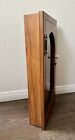 Vintage Wall Handmade Wooden Spool Cabinet H 21  W 3  L 11 Inch 