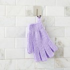 4 Pairs Exfoliating Gloves For Shower  Bath Mitts For Women  Men  4 Colors