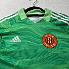 Adidas Convivo 21 Long Sleeve Soccer Club Goalkeeper Jersey Green Size Small