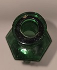 Vintage Poison Bottle Not To Be Taken Six Sided Ribbed  