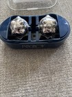 Nikken Magboy Massage Therapy Silver Magnetic Balls With Case Made In Japan