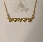 New Disney Parks Mickey Heads   Hearts Necklace