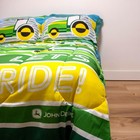 John Deere Twin Comforter Set Comes With Comforter And 1 Pillow Sham