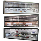 Diorama 1 64 Car Showroom Model Led Lighting City Car Garage Scene Model Display
