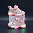 Kids Girls Boys Led Luminous Sport Shoes Children Flashing Light Up Sneakers