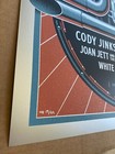 Foo Fighters Silver Foil Poster Harley Davidson Milwaukee 2023 Green Day Ap   25