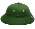 New Original Vietnamese Pith Helmet Vc Hanoi Vietnam Soldier War Viet Cong Hat