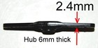 Heavy Duty Futaba Plastic Servo Arms 25t 8 Servo Arms With 2 M3 Screws