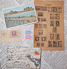 Ephemera Pack  postale  Junk Journal Collage Paper Crafts Altered Art