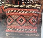 Wonder Art Latch Hook Pillow Kit No  4738  sierra    15  Square Finished Size