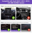 2025 Upgraded 12 3  Ultra-narrow Touchscreen Wireless Carplay Android Auto Recei