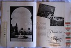 1938 Tourism Advertising Brochure Monthly Calendar Of Events  Italy