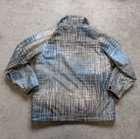 Triple Nickel 555 Snowboard Coat Womens Size 14 Gray Blue Ski Jacket Pockets Zip