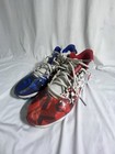 Under Armour Youth Football Cleats Size 5y Red White And Blue Pre-owned -no Box