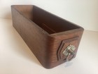 Vintage Singer Treadle Sewing Machine Cabinet Wood Right Drawer Brass Handle