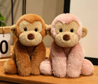 40cm Plush Monkey Toy Soft Stuffed Animal Cute Huggable Doll Kids Gift