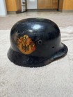 Rare German M34 Helmet Bundesrepublik Deutschland Wwii Era