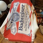 Vintage Soft Budweiser Beach Towel King Of Beers Collectible Rare