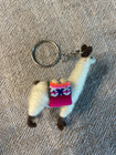Peruvian Llama Keychain Handmade 1 5  X 2 