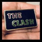 Clash Tour Lapel Pin Rare Punk Combat Rock Casbah Joe Strummer London Calling
