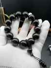 18mm Super Quality Indian Small Leaf Red Sandalwood Bracelet                                                 