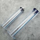 Acrylic Cylinder Wide Flange Untapered 3 Mm Thick Wall For Men Penis Vacuum Pump