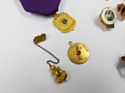 Vintage Fraternal Military Award Jewelry Lot Clubs School Olympic    29 Pc