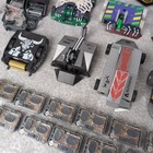 Hexbug Battlebots Lot Of 14 W  Remotes Tested Minotaur Blacksmith Rotator Duck 
