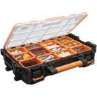 New Durable 10-compartment Small Storage Parts Organizer Ridgid Pro System Gear