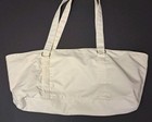 Gaiam Yoga Mat Tote Duffle Shoulder Bag Canvas With Embroidered Floral Design