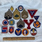 United States Army World War Patch Vintage Mix Lot Various Patches